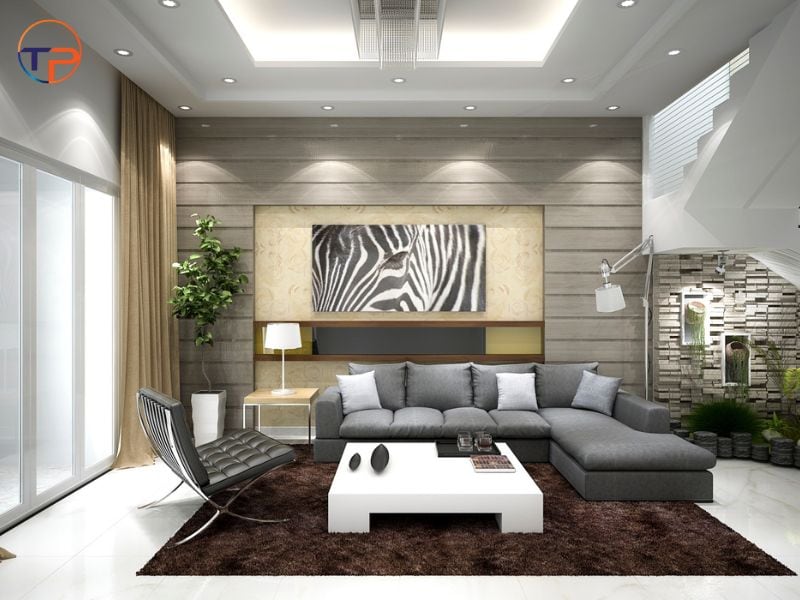 10+ Bí Quyết Trang Trí Phòng Khách Hiện Đại Và Tiện Nghi 14 Bo tri phong khach