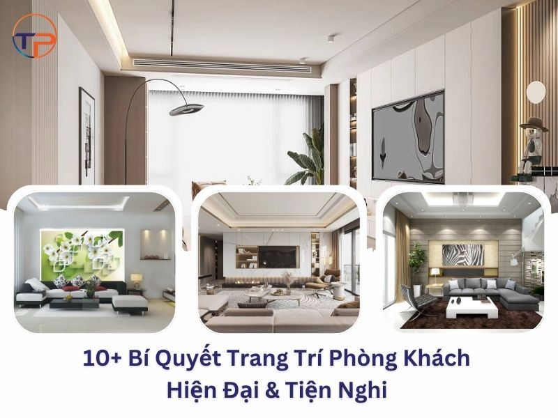 Trang tri phong khach