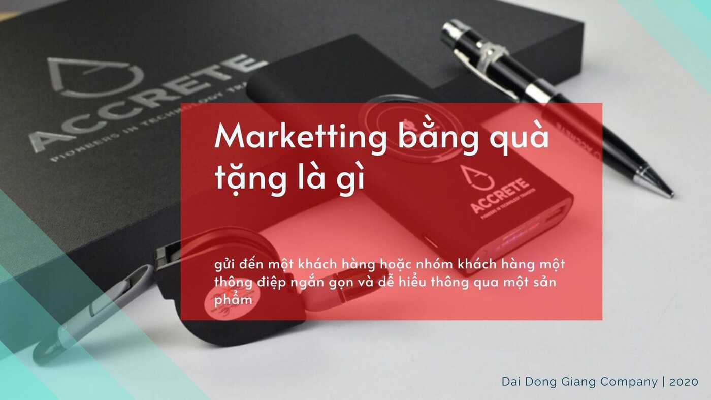 Marketing bằng quà tặng là gì