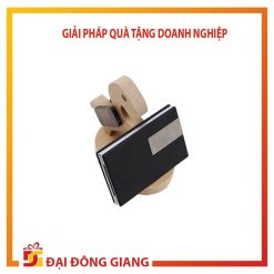 Black Pocket Business Card da Pu