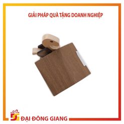 Hộp đựng thẻ kinh doanh bằng gỗ PU cao cấp