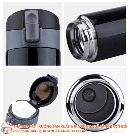 Bình giữ nhiệt blue sky phong cách nhật bản okadi  bgn18 - ảnh 4