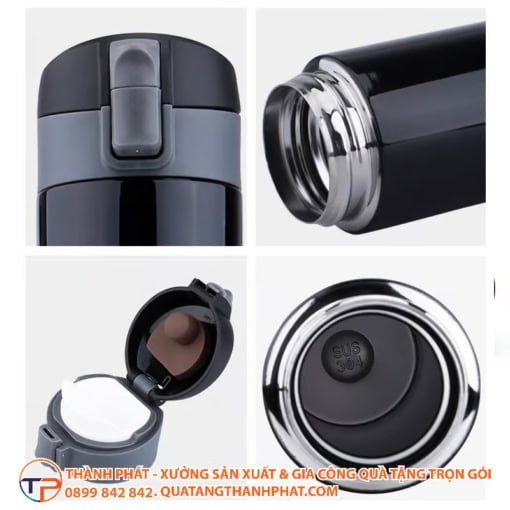 Bình giữ nhiệt blue sky phong cách nhật bản okadi  bgn18 - ảnh 4