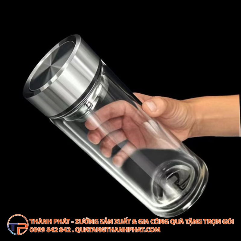 Bình Nước Thuỷ Tinh Có Lõi Lọc Trà Cao Cấp Bgn11 12 Bình nước thuỷ tinh có lõi lọc trà cao cấp bgn11 - ảnh 3