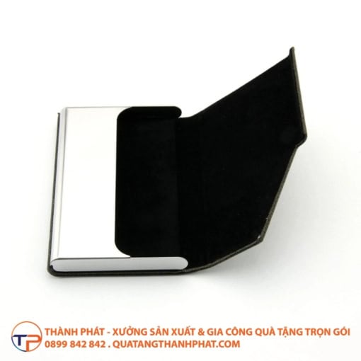 Hộp danh thiếp da pu cao cấp bc16 - ảnh 4