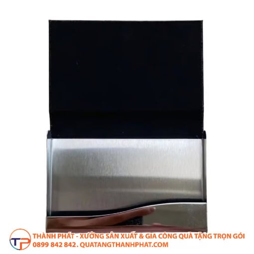 Hộp đựng thẻ bằng da cao cấp bc03 - ảnh 5