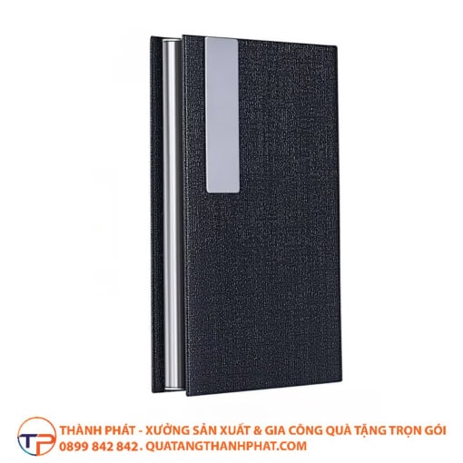 Hộp đựng thẻ bằng da cao cấp bc03 - ảnh 4