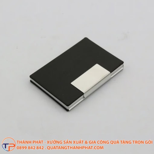 Hộp namecard da pu cao cấp bc06 - ảnh 2