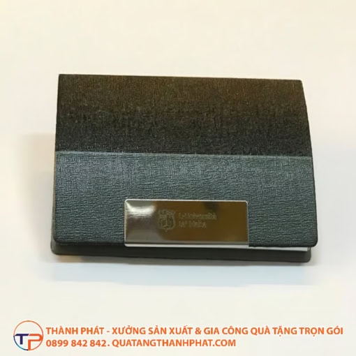 Hộp namecard da pu thời thượng bc05 - ảnh 2