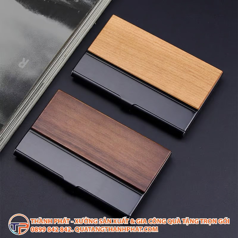Hộp namecard gỗ độc đáo bc08