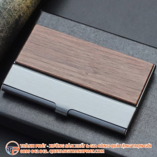 Hộp namecard gỗ độc đáo bc08 - ảnh 2