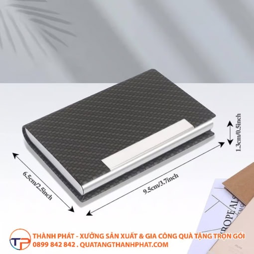 Hộp namecard sợi carbon độc đáo bc19 - ảnh 5
