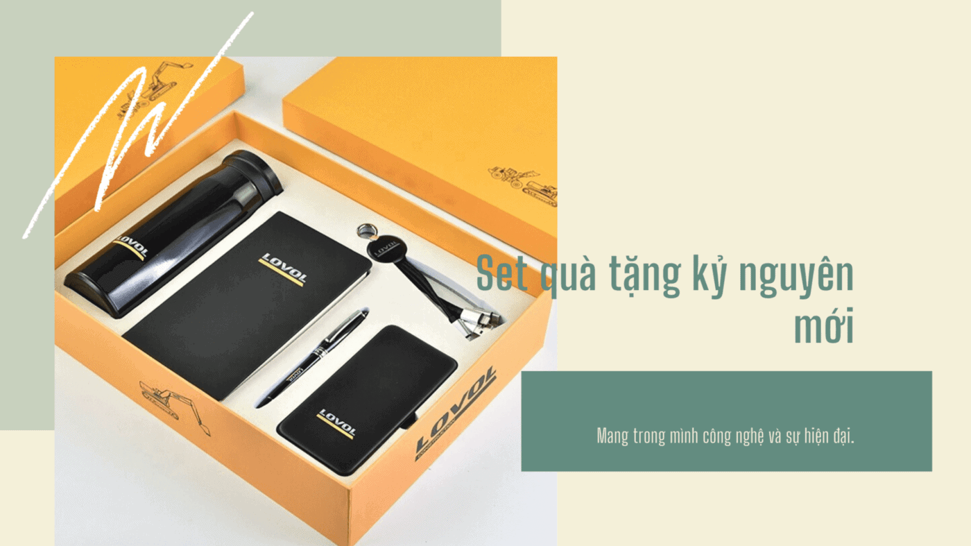 Set quà tặng kỷ nguyên mới