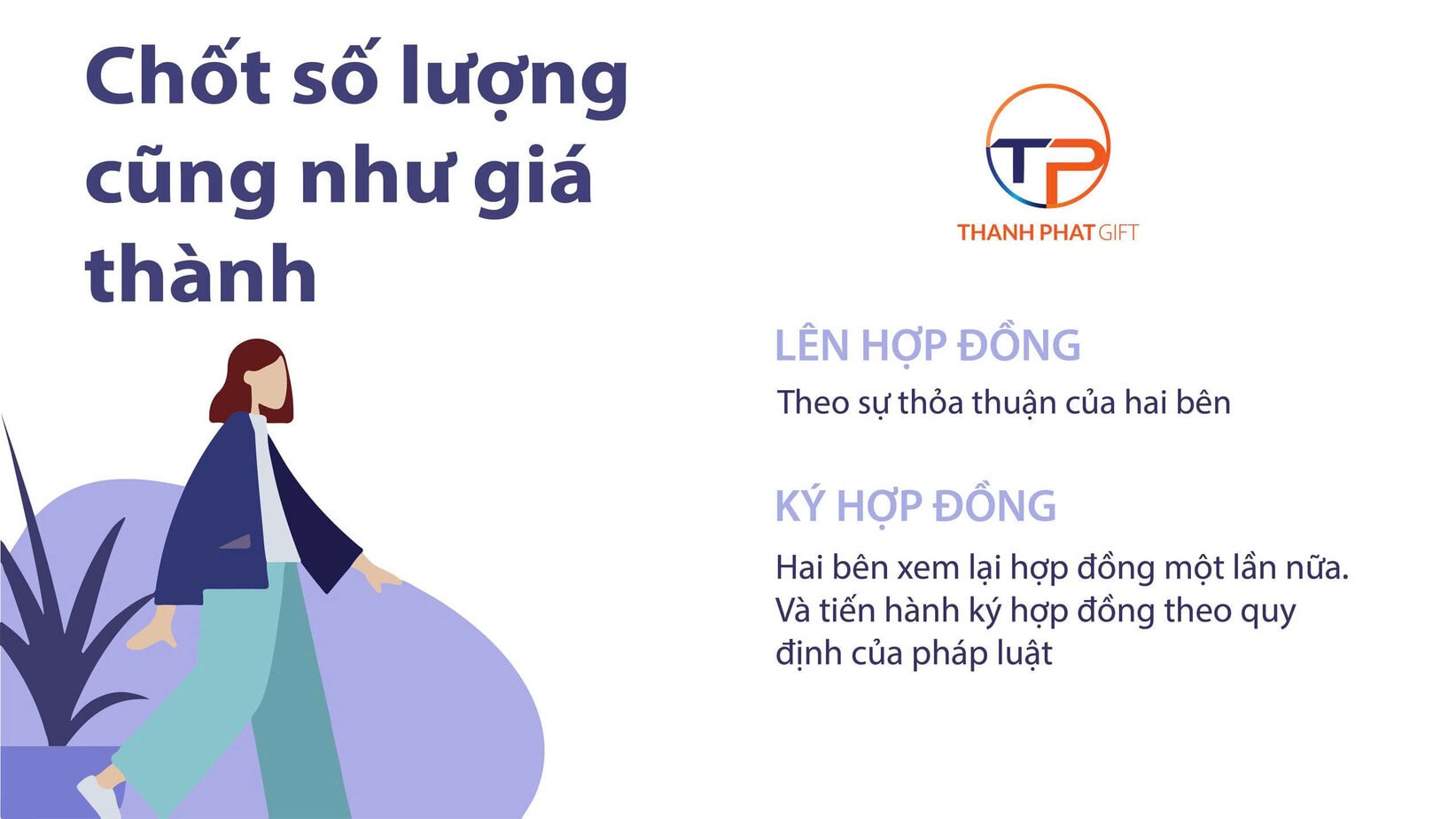 Quy Trình Đặt Hàng Quà Tặng Tại Thành Phát 13 Chot so luong gia ca