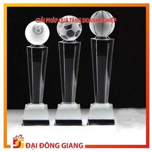 Cup pha lê hình hoa hướng dương