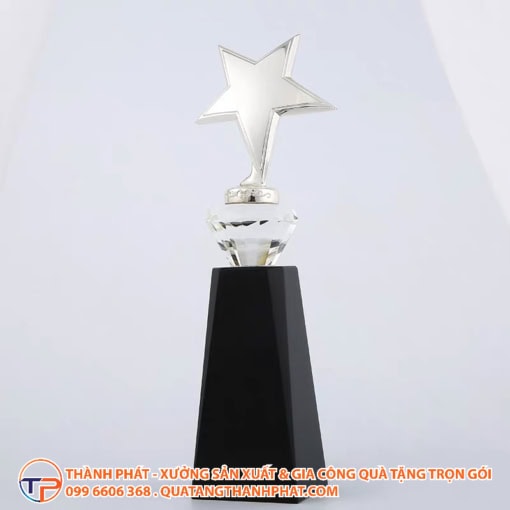 Cúp vinh danh pha lê hình ngôi sao liền khối - ảnh 8