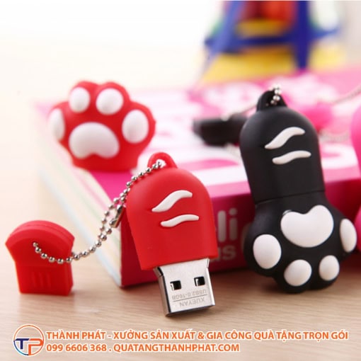 Usb phong cách dễ thương hình chân mèo - ảnh 4