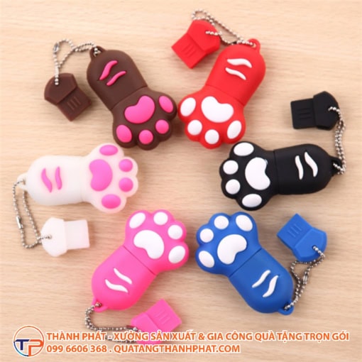 Usb phong cách dễ thương hình chân mèo - ảnh 3