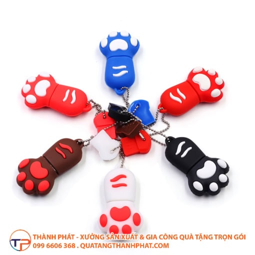 Usb phong cách dễ thương hình chân mèo - ảnh 2