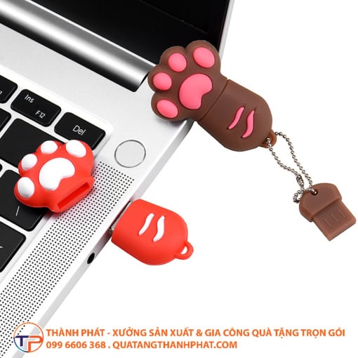 Usb phong cách dễ thương hình chân mèo - ảnh 6