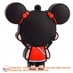 Usb thiet ke rieng dang nhan vat hoat hinh chibi in uv