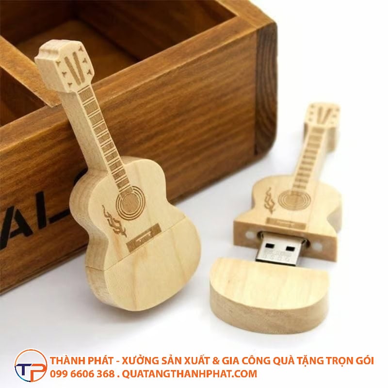 Usb thiet ke rieng hinh chiec dan guitar noi bat