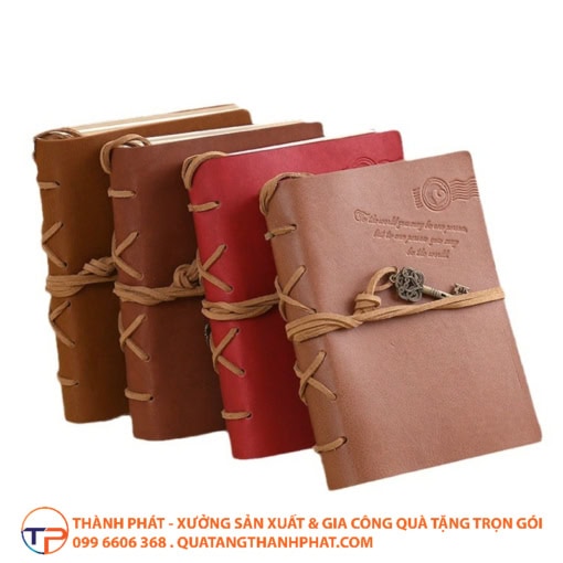 Sổ tay vintage giả da pu legend
