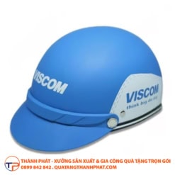 Mũ bảo hiểm nửa đầu in logo BH06