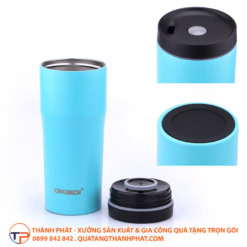 Ly giữ nhiệt Okadi in ấn logo doanh nghiệp theo yêu cầu BGN22