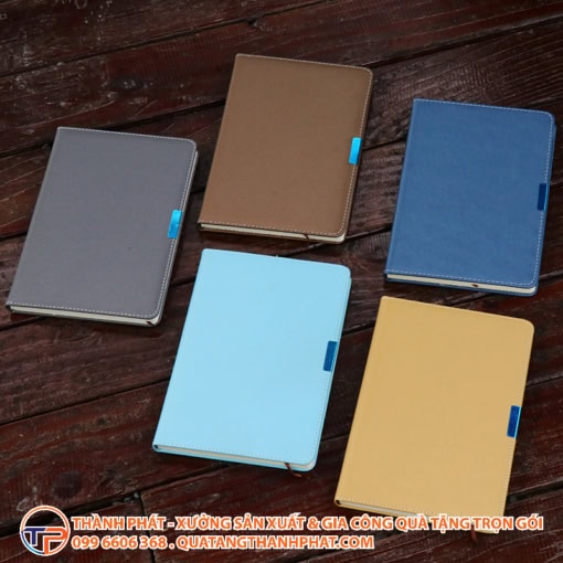Sổ tay đơn giản giả da pu highlights