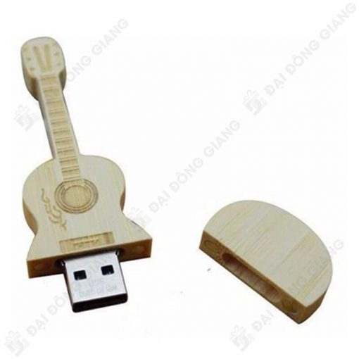 Usb thiet ke rieng hinh chiec dan guitar