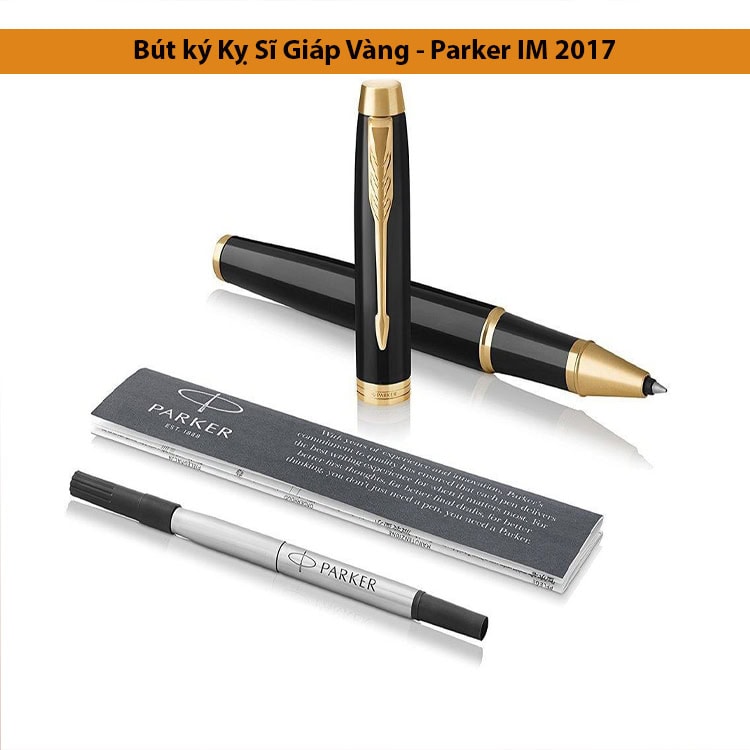 Bút ký kỵ sĩ giáp vàng - parker im 2017