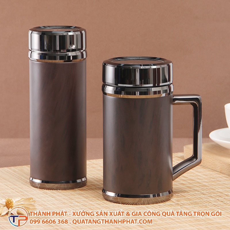 Ly binh giu giu nhiet vo go cao cap sang trong