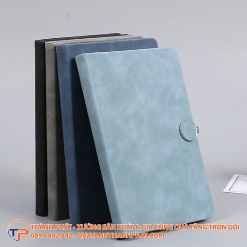 Sổ tay da nữ tính cao cấp happiness