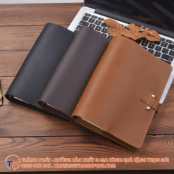 Sổ tay da thật đơn giản cao cấp Gentlemen