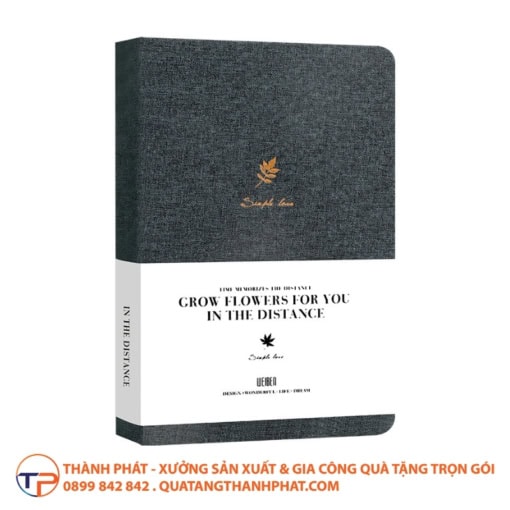 Sổ tay bìa vải cao cấp pastel - ảnh 7