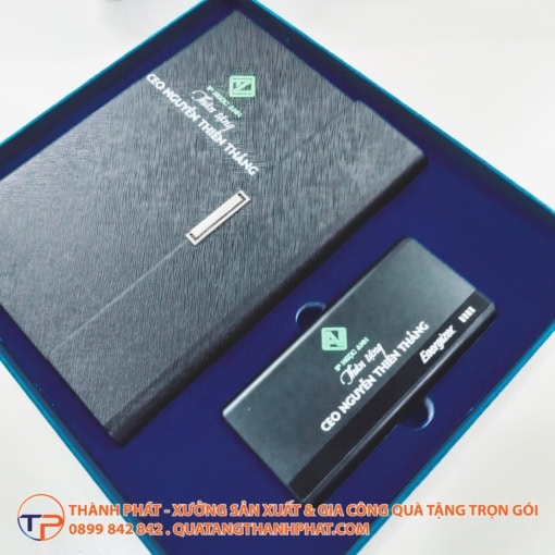 Sổ tay da cao cấp có khe để thẻ leader - ảnh 5