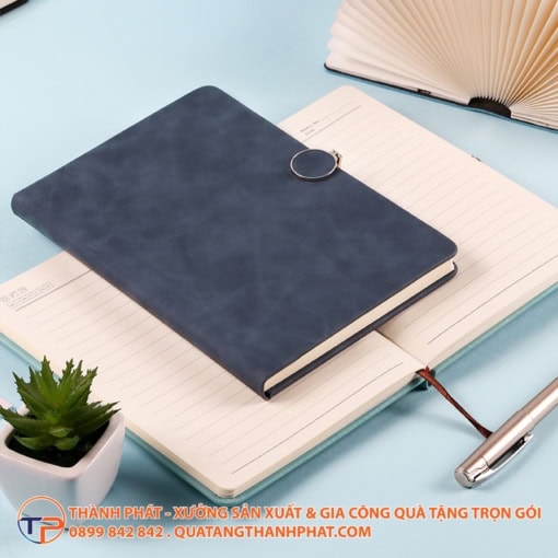 Sổ tay da nữ tính cao cấp happiness - ảnh 3