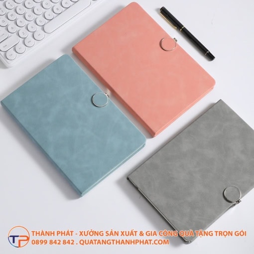 Sổ tay da nữ tính cao cấp happiness - ảnh 2