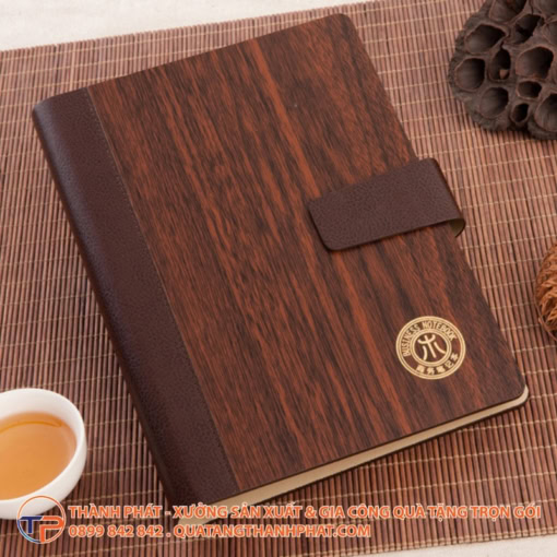 Sổ tay bìa gỗ cao cấp nature - ảnh 4
