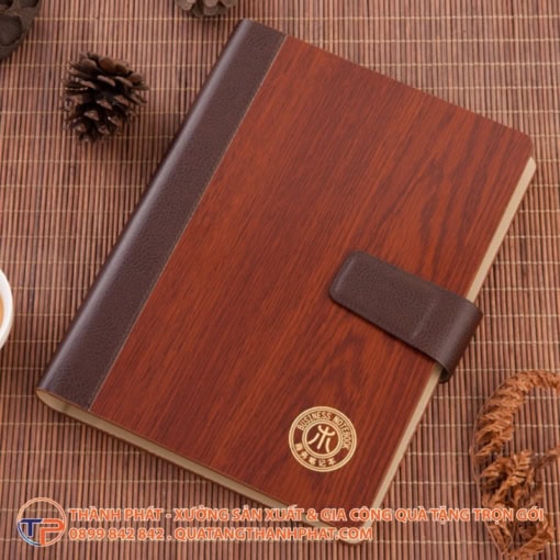 Sổ tay bìa gỗ cao cấp nature - ảnh 3