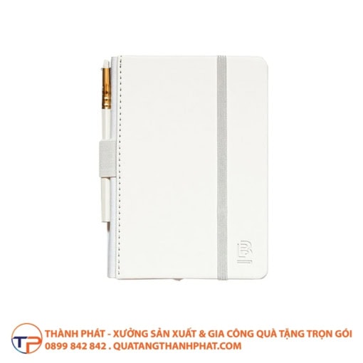 Sổ tay da in chìm logo cao cấp active - ảnh 11