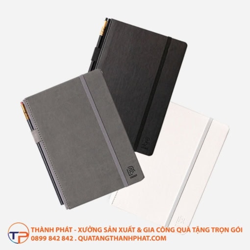 Sổ tay da in chìm logo cao cấp active - ảnh 7