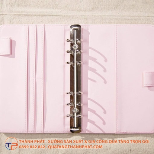 Sổ tay da màu pastel cao cấp cozy - ảnh 5