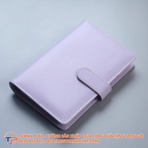 Sổ tay da màu pastel cao cấp cozy - ảnh 4