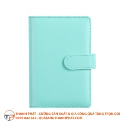 Sổ Tay Da Màu Pastel Có Ngăn Đa Năng Abunden 23 So tay da mau pastel tien dung