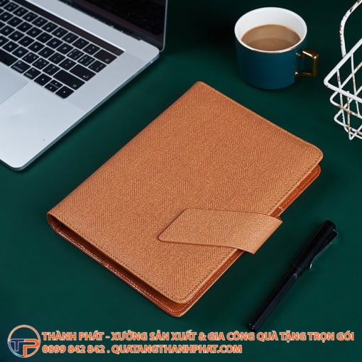 Sổ tay da thật cao cấp có khe để thẻ trustly