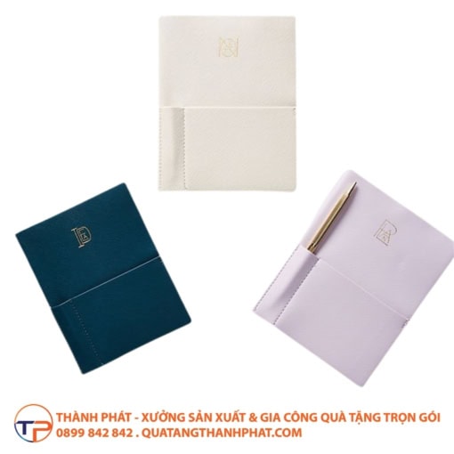 Sổ tay da pastel cao cấp lightly
