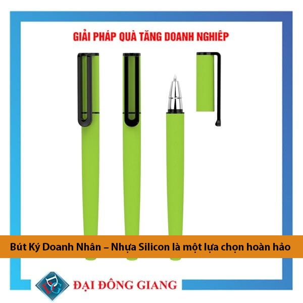 Bút ký doanh nhân – nhựa silicon là một lựa chọn hoàn hảo