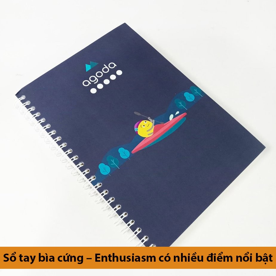 Sổ tay bìa cứng – enthusiasm có nhiều điểm nổi bật